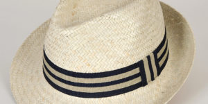 chapeau trilby en paille sepang marco blanchi