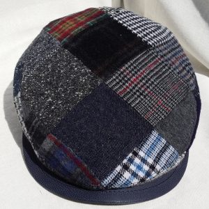 CASQUETTE PLATE IRLANDAISE PATCHWORK DE CHEZ BUGATTI