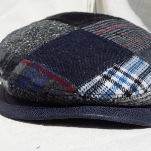 CASQUETTE PLATE IRLANDAISE PATCHWORK DE CHEZ BUGATTI