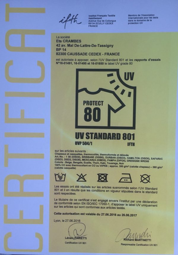Uv Standard 801 Welche Marken