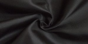Tissu Polyester Noir